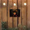Vrouw - Zwart - Bessen - Bramen - Appels tuinposter los doek klein -sfeer1