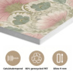 Klassiek - Patroon - Roze PET vilt klein 837 -closeup_NL