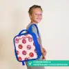 Hartje - Smiley - Patroon Kinderrugzak - Blauw middel -sfeer3_NL