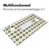 Sierlijk - Ornament - Blauw Muismat XXL klein 681 -sfeer4