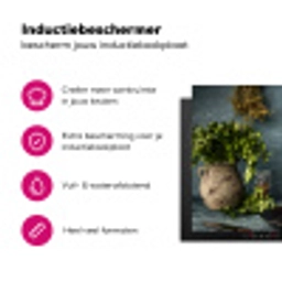 Kruiden - Specerijen - Pan - Mes - Grijs - Rustiek Inductie beschermer vinyl 3mm klein -wsfeer2_website