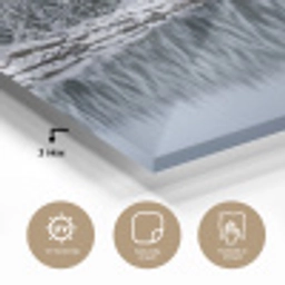 Bos - Reflectie - Meer - Winter - Serene plexiglas 5mm klein -sfeer2