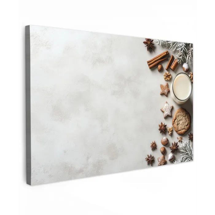 Bakken - Kaneel - Licht - Winter canvas 2cm klein -z3d