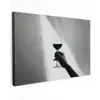 Lichtinval - Wijn - Rood - Glas canvas 2cm klein -z3d