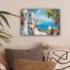 Landschap - Bloemen - Natuur - Zomer canvas 2cm klein -sfeer1