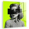 Vrouw - Sterrenhemel - Groen plexiglas 5mm klein -zzzproduct_nieuw