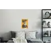 Geel - Uil - Vogel - Decoratie Muursticker klein -slaapkamer