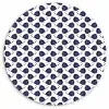 Oceaan - Vis - Blauw - Wit Wandcirkel plexiglas klein 852 -3d
