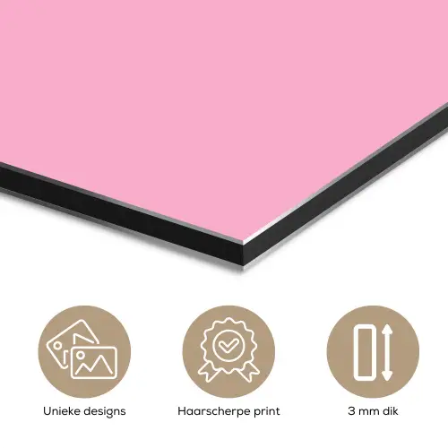 Toedeloe - Roze - Minimalistisch aluminium wit klein -closeup_NL