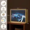 Auto - Blauw - Jongens - Kind Light Box met batterij (Wandlamp kind) middel -USP_websiteoverzichtNL