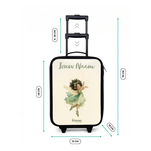 Dansende bosfee Kinderkoffer - Zwart klein -productfoto_formaten