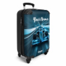 Blazing blue NBS - Handbagage koffer - Kinderen Unisex middel -productfoto_3d