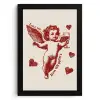 Cupido - Hartjes - Rood - Klassiek KitchenYeah - Keuken - Fotolijst klein -3d