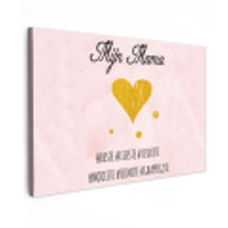 Quotes - Moeder - Spreuken - Mijn mama canvas 2cm klein -z3d