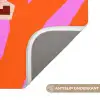 Zebraprint - Grafisch - COOL - Oranje Badmat klein -USP_AntislipNL
