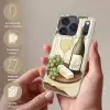 Wijn - Druiven - Kaas - Bladeren Telefoonhoesje iPhone 17 Pro klein -sfeer3_NL