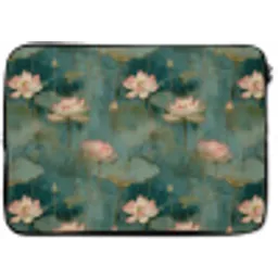 Botanisch - Bloemen - Roze laptophoes neopreen klein 279 -zkaufland3dotto