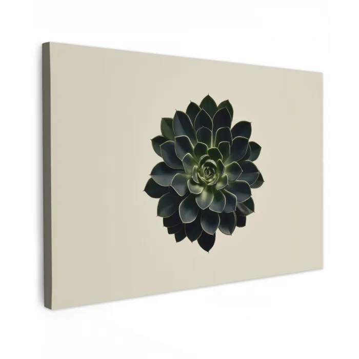 Rozet - Cirkelvormig - Donkergroen canvas 2cm klein -z3d