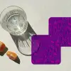 Olie - Verf - Texturen - Fel onderzetter kurk middel 366 -sfeer4