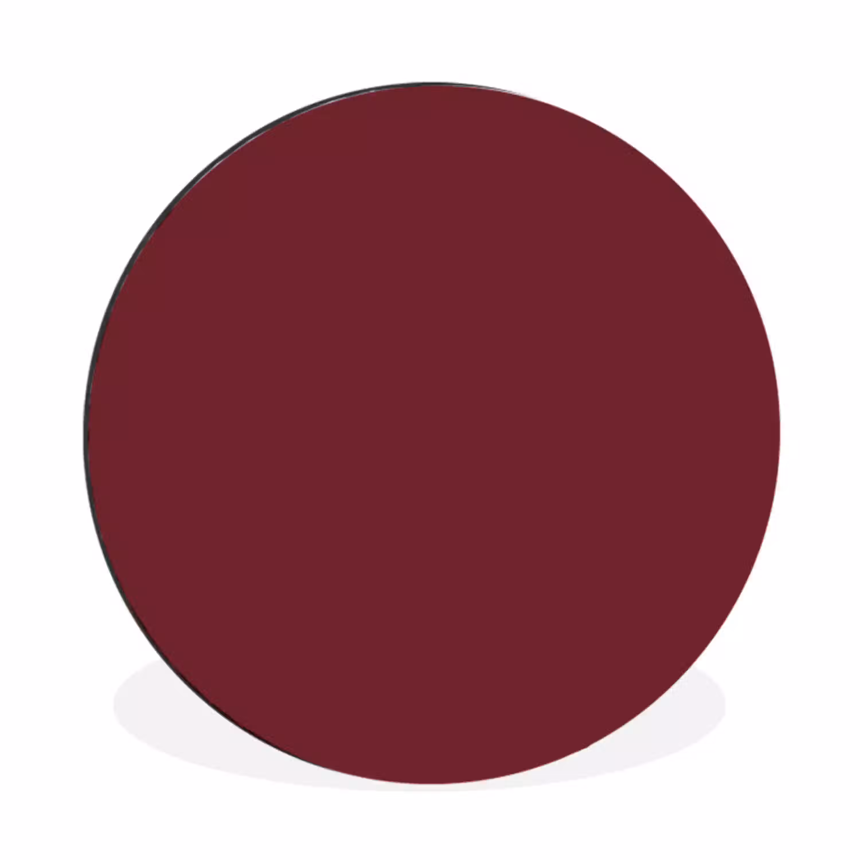 Dark - Garnet - Rood Wandcirkel aluminium klein 190 -3d
