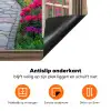 Doorkijk - Bloemen - Tuinpad - Natuur - Raam Inductie beschermer vinyl 3mm klein -zzzzzzz-td-onderkant