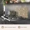Giraf - Patroon - Beige - Bruin keuken achterwand spatscherm klein 900 -usp_EN