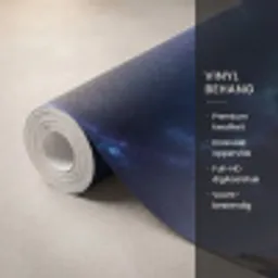 Fantasy - Kosmos - Landschap Behang Vinyl klein -USP_closeupNL