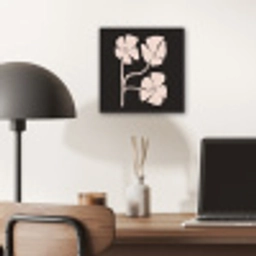Bloemen - Bohemian - Pastel - Kunst aluminium wit klein -sfeer5