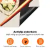 Sushi - Zalm - Rijst - Japans Inductie beschermer vinyl 3mm klein -zzzzzzz-td-onderkant