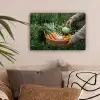 Veld - Groenten - Biologisch - Oogst canvas 2cm klein -sfeer1