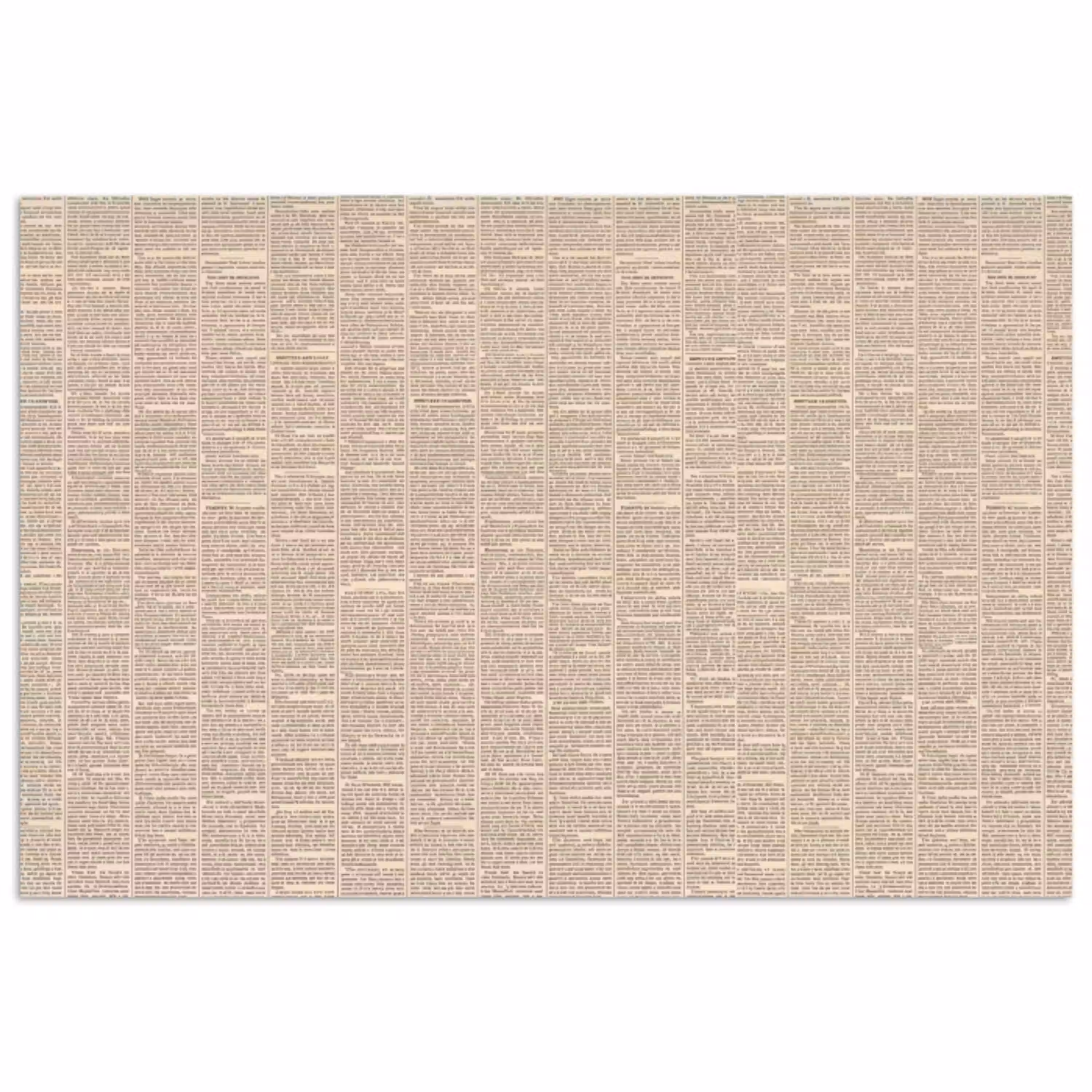 Krant - Nieuws - Historisch - Vintage - Beige poster papier klein -3d