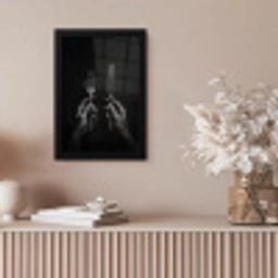Bestek - Zwart - Wit fotolijst zwart zonder passe partout klein -sfeer5