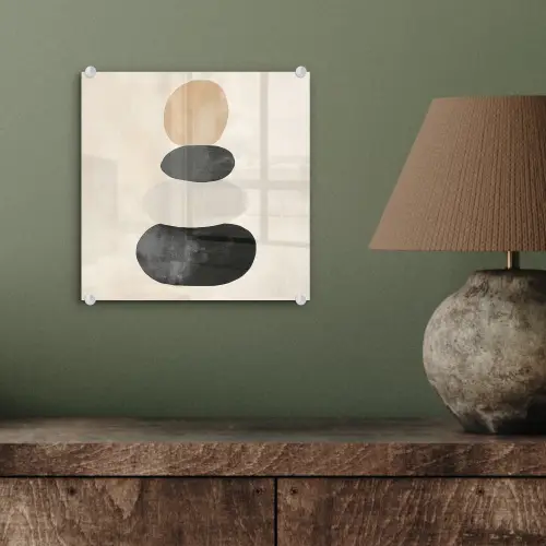 Japandi - Wabi sabi - Beige plexiglas 5mm klein -sfeer3