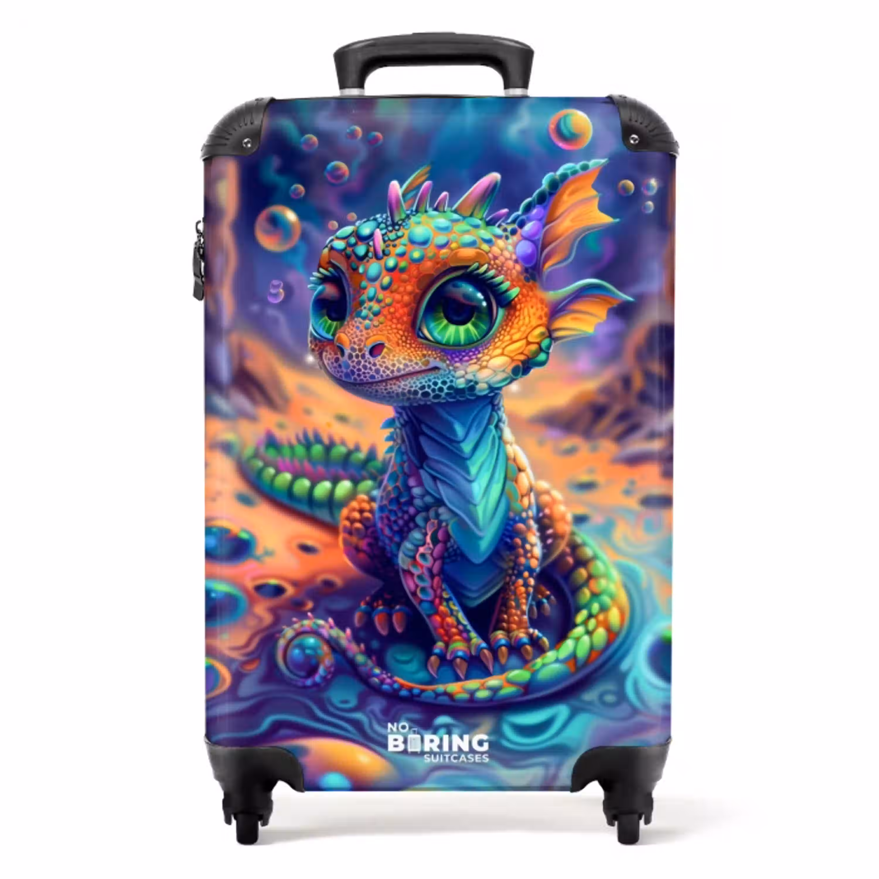 Sierlijke saffierdraak NBS - Handbagage koffer - Unisex middel -productfoto_recht