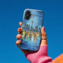 Skyline Toronto - Water - Stadslichten - Toren Toughcase MagSafe Apple iPhone 17 klein -Sfeer1V