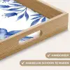 Modern - Vogels - Delfts - Blauw Dienblad Rechthoek middel -USP_HandgreepNL