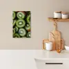 Kiwi - Fruit - Groen KitchenYeah - Keuken - Canvas klein -sfeer1