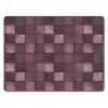 Vierkant - Tegel - Patroon - Paars muismat rubber klein 262 -3d