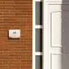 Aquarel - Beige - Modern Naambord Rechthoek middel -sfeer3-rechthoek-S