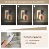 Abstract - Vormen - Donkerblauw Light Box met kabel (Tafellamp) klein -USP_dimbaarNL