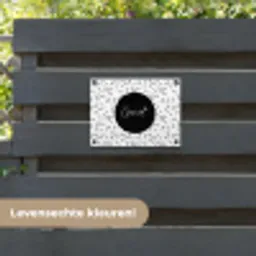 Quotes - Geniet - Zomer - Tekst tuinposter los doek klein -sfeer3
