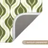 Patroon - Retro - Groen Badmat klein 997 -USP_AntislipNL