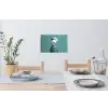 Parkiet - Vogel - Koksmuts - Cute Muursticker klein -eettafel