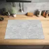 Grijs - Marmer - Mat Inductie beschermer vinyl 3mm klein 276 -sfeer5