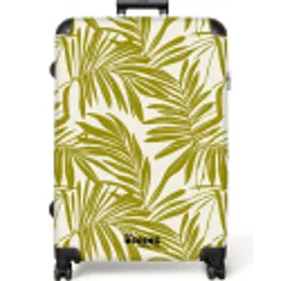 Palmblad - Patroon - Groen NBS - Large koffer - Volwassenen Unisex groot -zzzzzzzzkaufland2