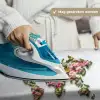 Wereldkaart - Kleurrijk - Bloemen - Lente Wandkleed katoen klein -sfeer9