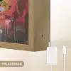 Robot - Graffiti - Oranje - Kleuren Light Box met batterij (Wandlamp) middel -USP_websiteoplaadbaarNL