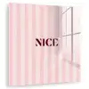 Nice - Strepen - Roze plexiglas 5mm klein -zzzproduct_nieuw