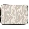 Abstract - Zebra - Beige laptophoes neopreen klein 279 -zkaufland3dotto