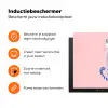 Kat - Illustratie - Minimalistisch - Roze Inductie beschermer vinyl 3mm klein -zzzzzzz-td-ups